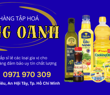 Tạp hóa chuyên sỉ gia vị, nước uống