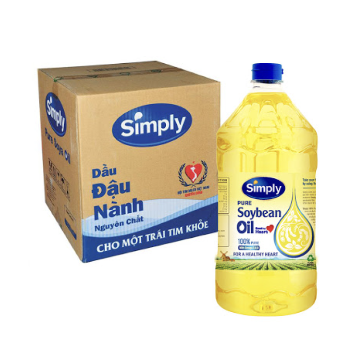 DẦU SIMLY 2 LÍT HÀNG THÙNG
