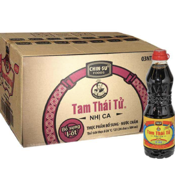 NƯỚC TƯƠNG TAM THÁI TỬ NHỊ CA HÀNG THÙNG 